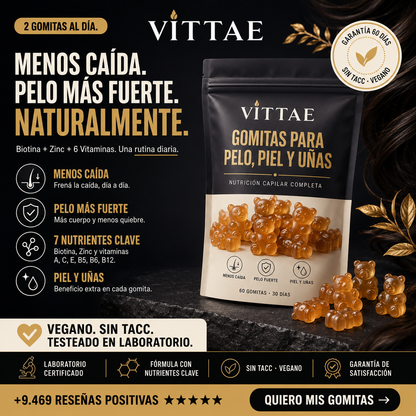 Vittae™ - Nutrición para el Pelo, Piel y Uñas
