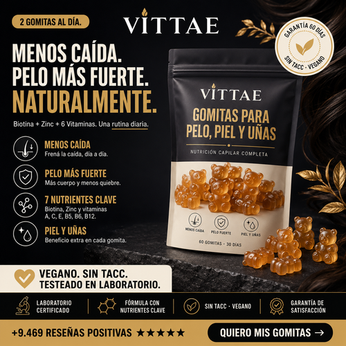 Vittae™ - Nutrición para el Pelo, Piel y Uñas